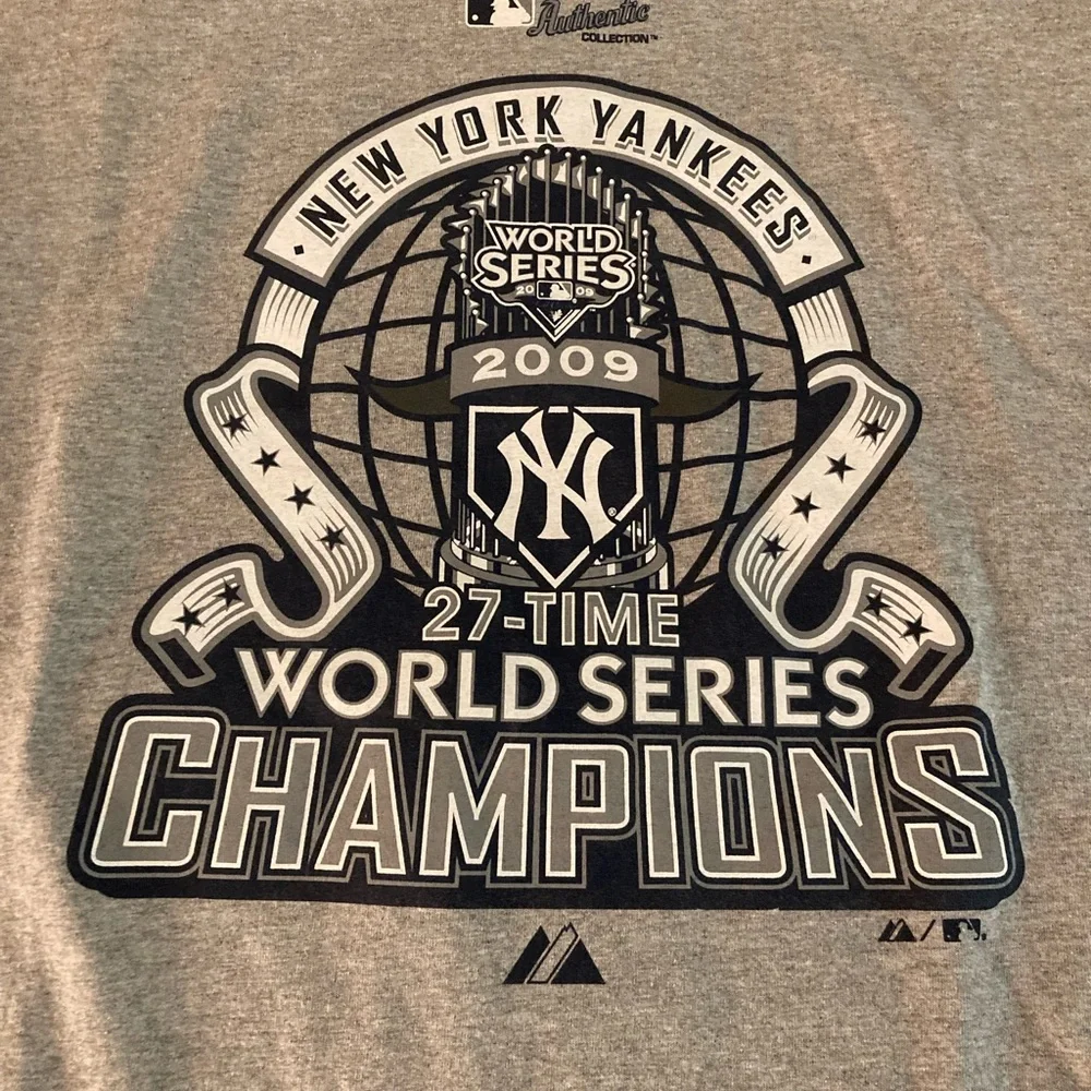 NWOT New York Yankees 2009 World Series Champions t-shirt - Picture 2 of 3